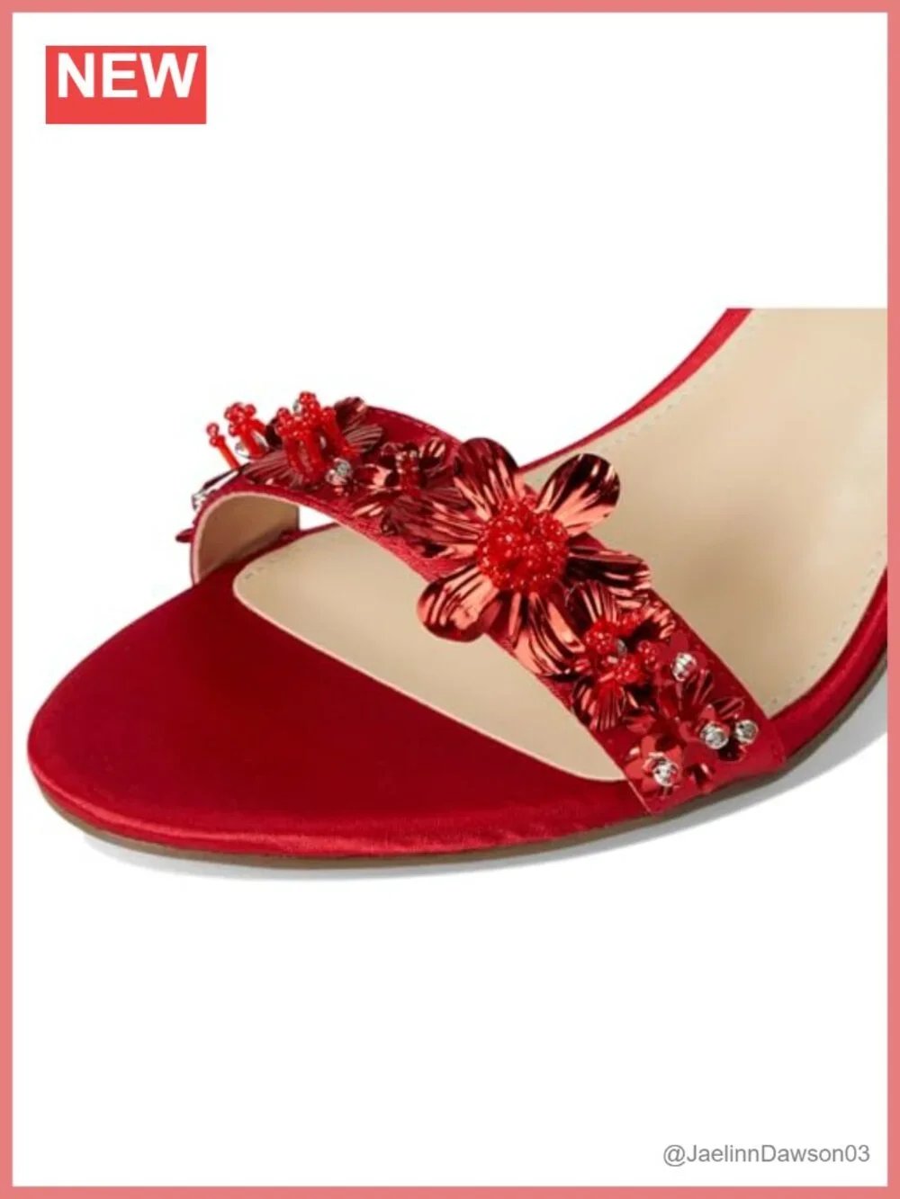 Heeled Sandals with Rhinestone Block Heel Ankle Strap Gladiator Open Toe